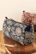 Linen Sorrel Quilted Pouch