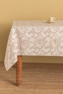 Linen Camellia Tablecloth