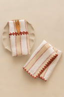 Linen Heritage Stripe Napkin Set