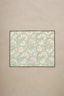 Linen Camellia Placemat Set