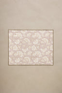 Linen Camellia Placemat Set