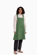 Linen Cross Back Apron