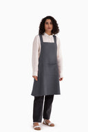 Linen Cross Back Apron