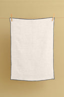 Linen Grey Needled Kitchen Towel