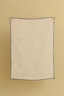 Linen Grey Needled Kitchen Towel