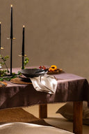 Linen Fringe Me Kantha Tablecloth