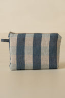 Linen Clara Small Pouch