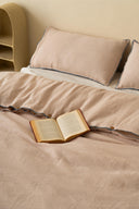 Linen Grey Needled Duvet Cover