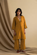 Linen Merlot Co-ord Set