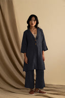 Linen Merlot Co-ord Set