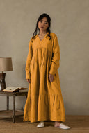 Linen Harbor Maxi Dress