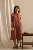 Linen Bray Shirt Dress