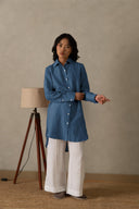Linen Ginger Long Shirt
