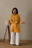 Linen Ginger Long Shirt