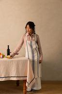 Linen Denise Tie Knot Apron
