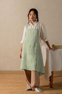 Linen Althea Cross Back Apron