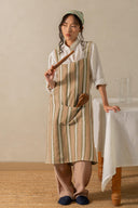 Linen Sylph Cross Back Apron