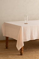Linen Slumber Solid Tablecloth