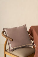 Linen Natural Lace Cushion Cover