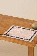 Linen Blue Lace Placemat
