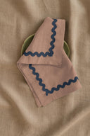 Linen Blue Lace Napkin