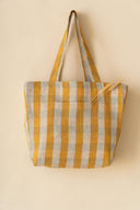 Linen Clara Tote Bag