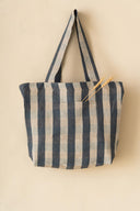 Linen Clara Tote Bag