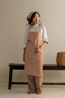 Linen Tie Knot Apron