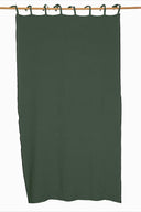 Linen Black Needled Curtain