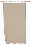 Linen Black Needled Curtain