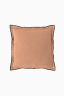 Linen Black Needled Cushion Cover