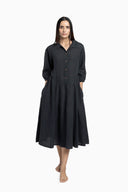 Linen Magnolia Dress