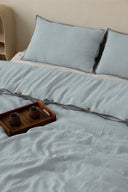 Linen Grey Needled Duvet Cover