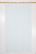 Linen Fringe me Kantha Curtain