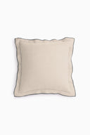 Linen Grey Needled Cushion Cover