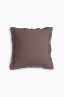 Linen Grey Needled Cushion Cover