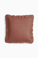 Linen Ruffle Medley Cushion Cover
