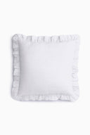 Linen Ruffle Medley Cushion Cover