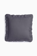 Linen Ruffle Medley Cushion Cover