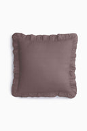 Linen Ruffle Medley Cushion Cover