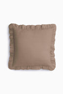 Linen Ruffle Medley Cushion Cover