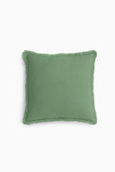 Linen Fringe Me Good Cushion Cover