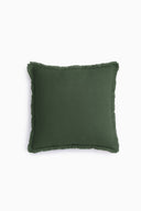 Linen Fringe Me Good Cushion Cover