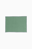 Linen Grey Needled Placemat Set