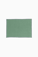 Linen Grey Needled Placemat Set