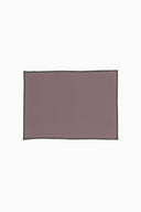 Linen Black Needled Placemat Set