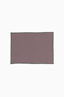 Linen Black Needled Placemat Set