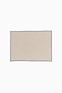 Linen Grey Needled Placemat Set