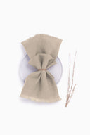 Linen Fringe Me Good Napkin Set