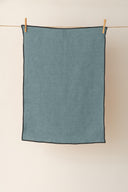 Linen Black Needled Kitchen Towel